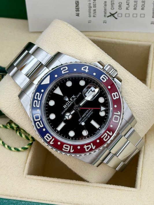 Rolex Gmt II Pepsi 126710 blro full set 2021