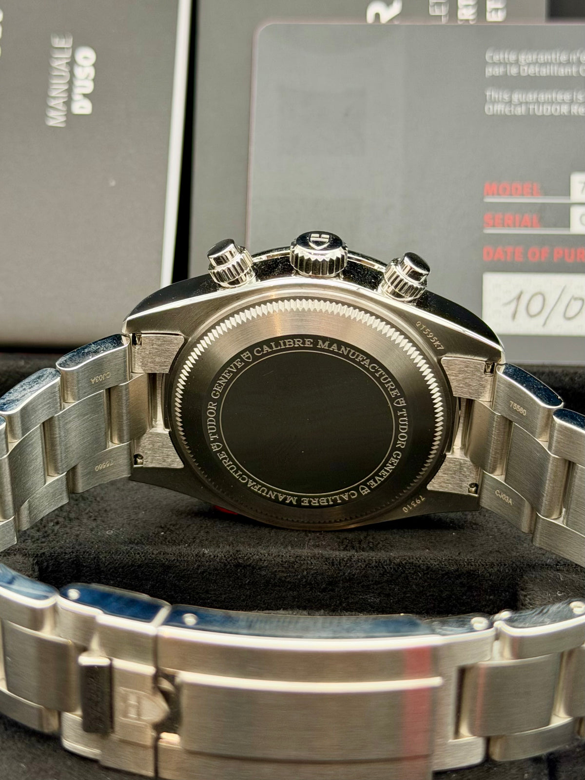 Tudor Chrono 79310N full set 08/2026