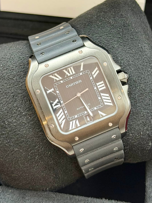 Cartier Santos wssa0039 full set 2025