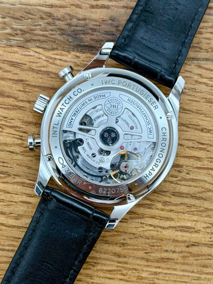 IWC Portoghese Chrono 371605 full set 2020