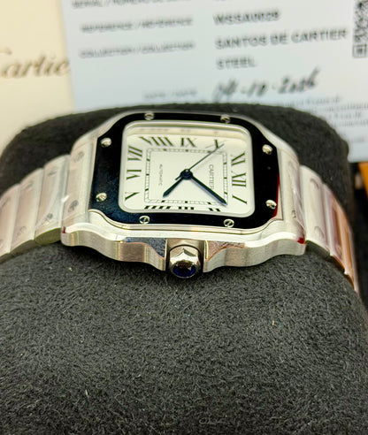 Cartier Santos wssa0029 full set 2026