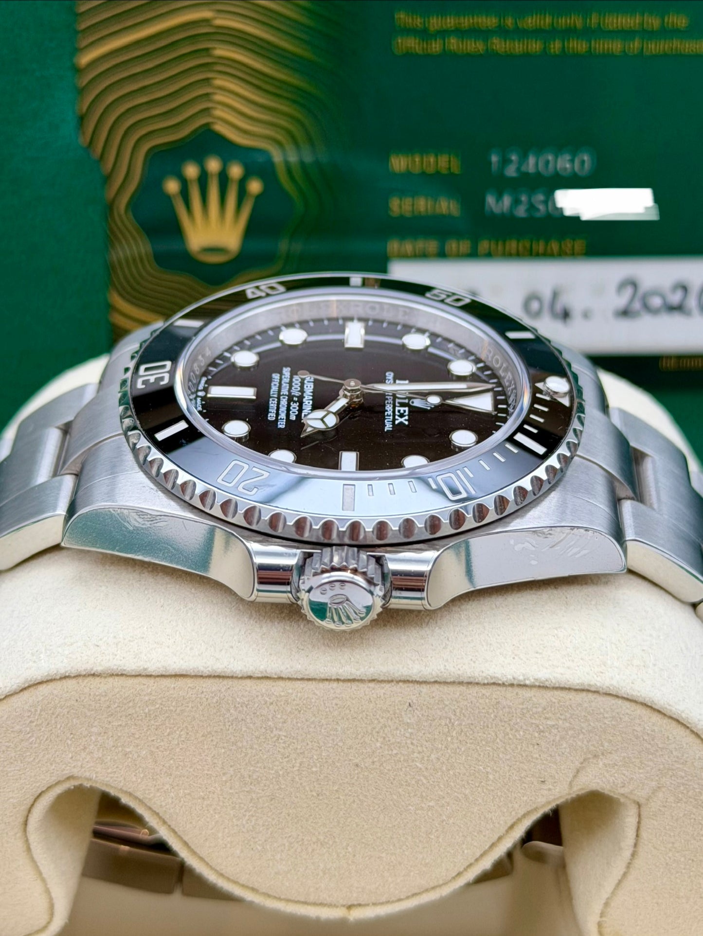 Rolex Submariner 124060 full set 2026
