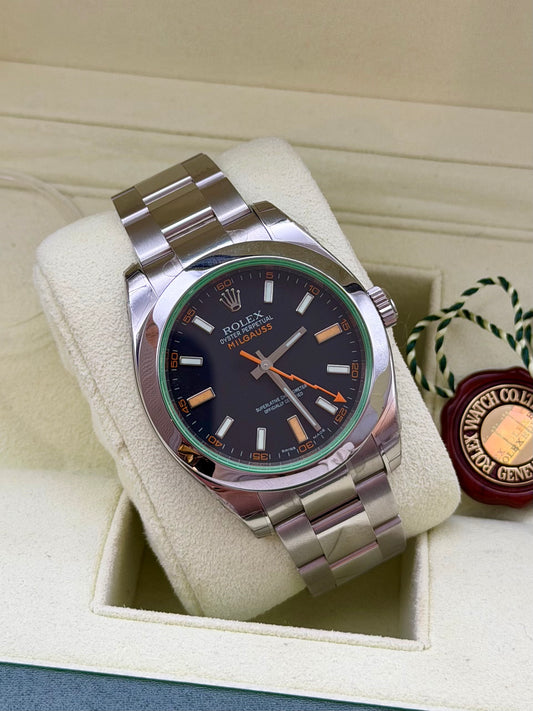 Rolex Milgauss 116400GV NOS full set 2008