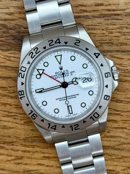 Rolex Explorer II 16570 full set 2002