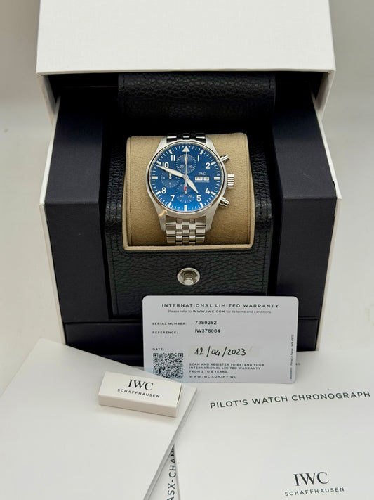 IWC Pilot Chrono 378004 full set 2023