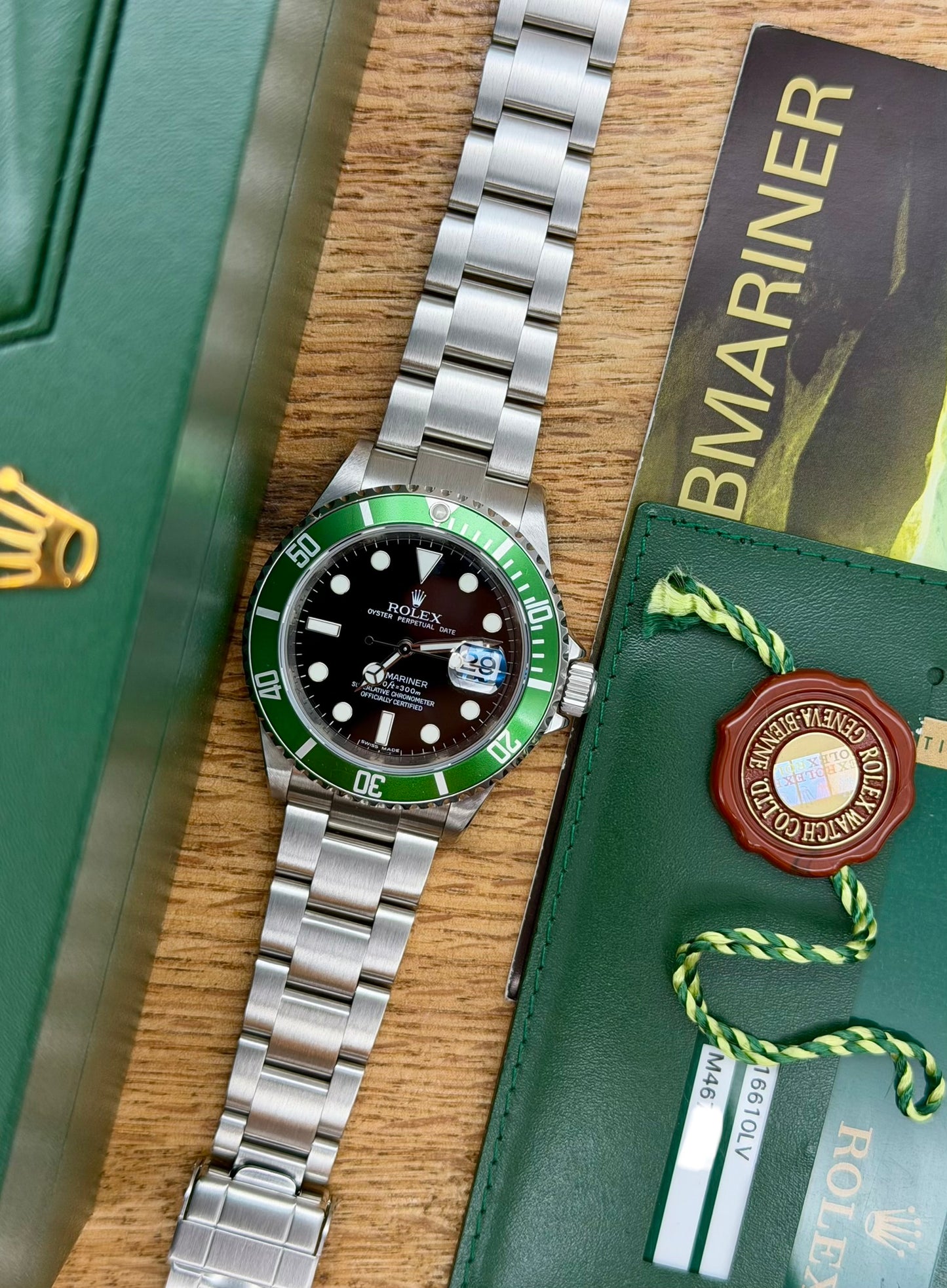 Rolex Submariner 16610LV RRR full set 2008
