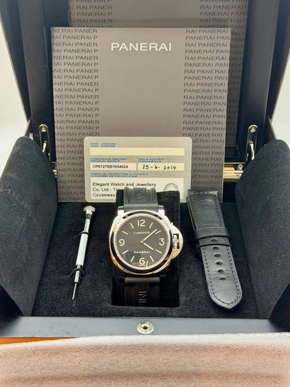 Panerai Luminor Pam00112 full set 2014