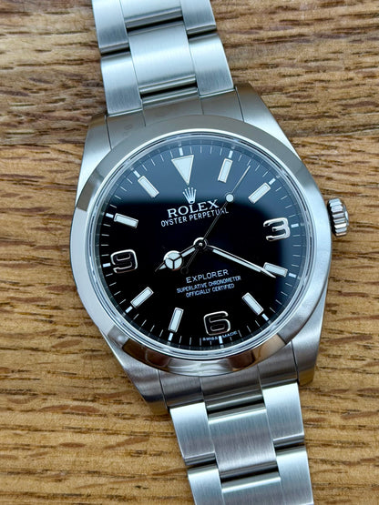 Rolex Explorer 214270 full set 2011