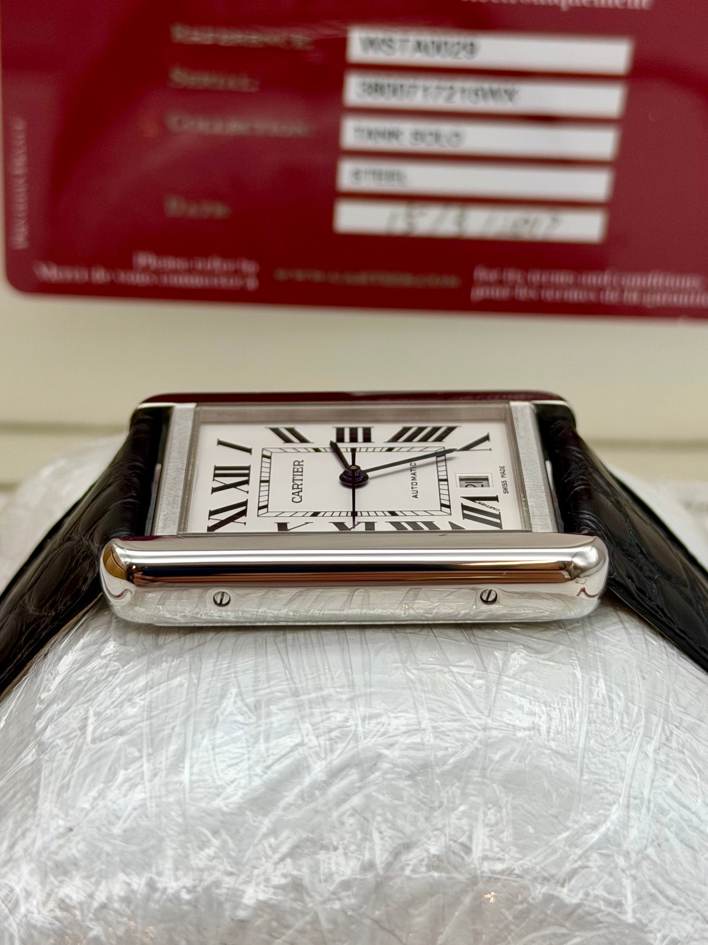 Cartier Tank XL 3800 full set 2017