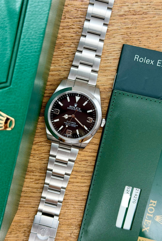 Rolex Explorer 214270 full set 2011