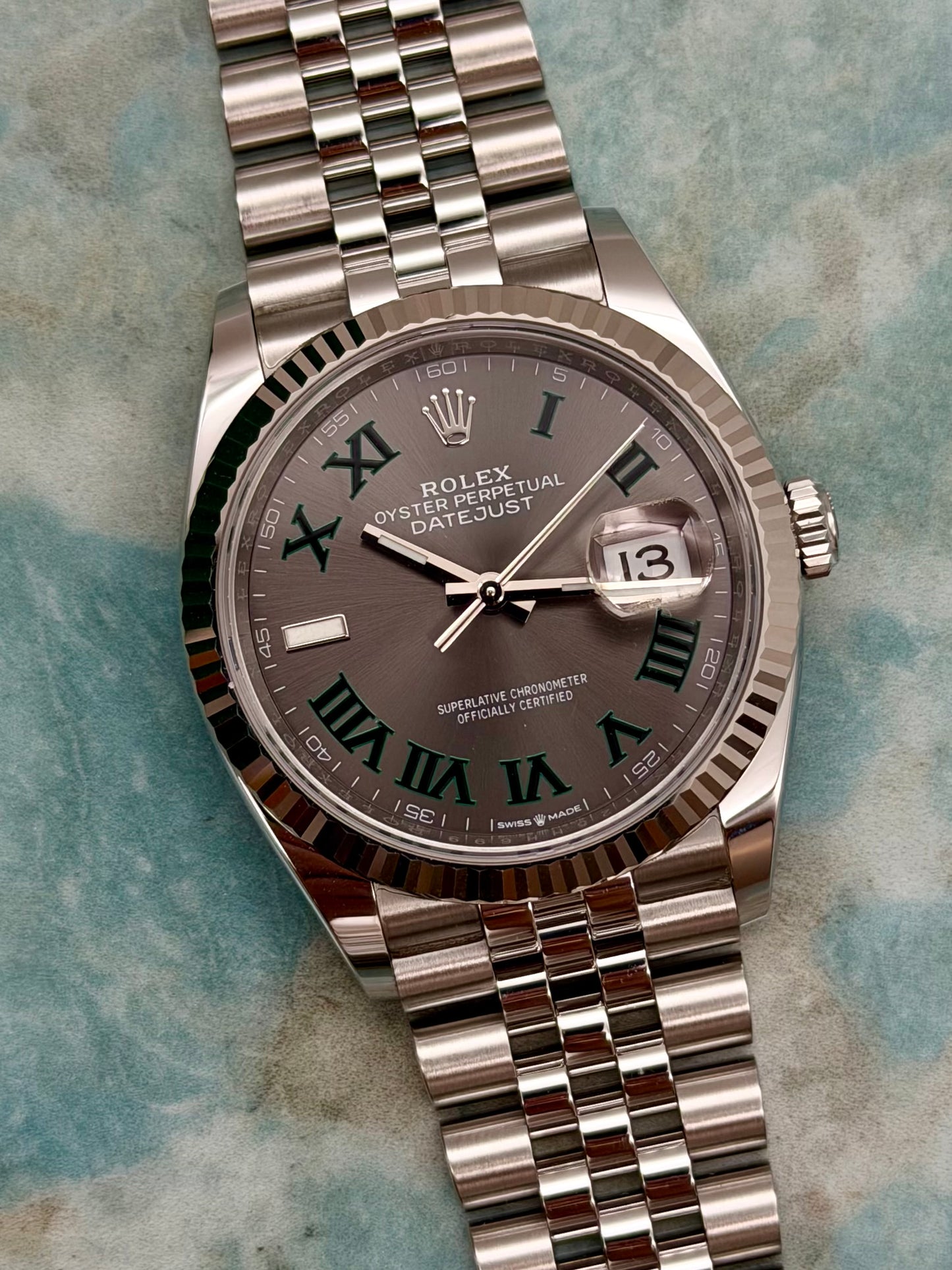 Rolex Datejust 126234 Wimbledon full set 2023