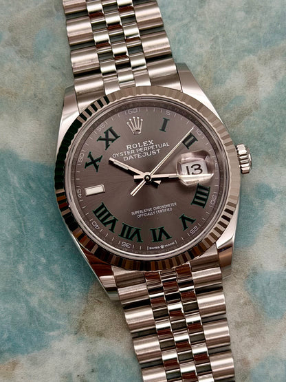 Rolex Datejust 126234 Wimbledon full set 2023