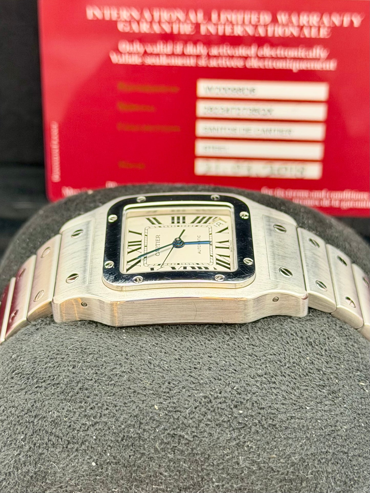 Cartier Santos Galbee XL 2823 full set 2018