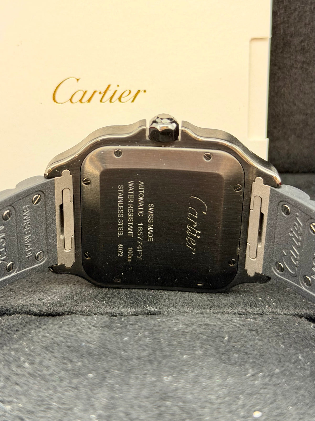 Cartier Santos wssa0039 full set 2025