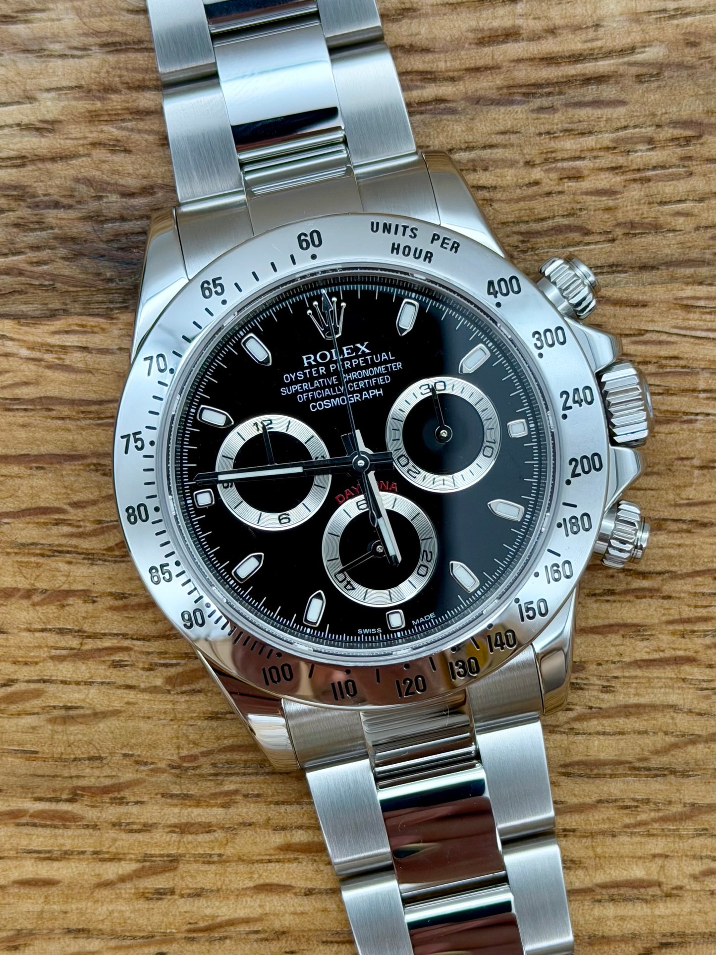 Rolex Daytona 116520 full set 2014 Cromalight