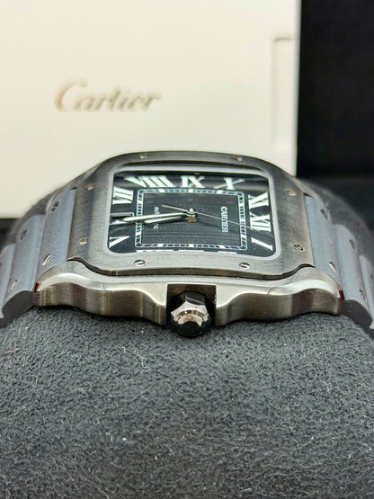Cartier Santos wssa0039 full set 2025