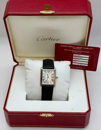 Cartier Tank Solo wsta0028 full set 2017