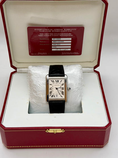 Cartier Tank XL 3800 full set 2017