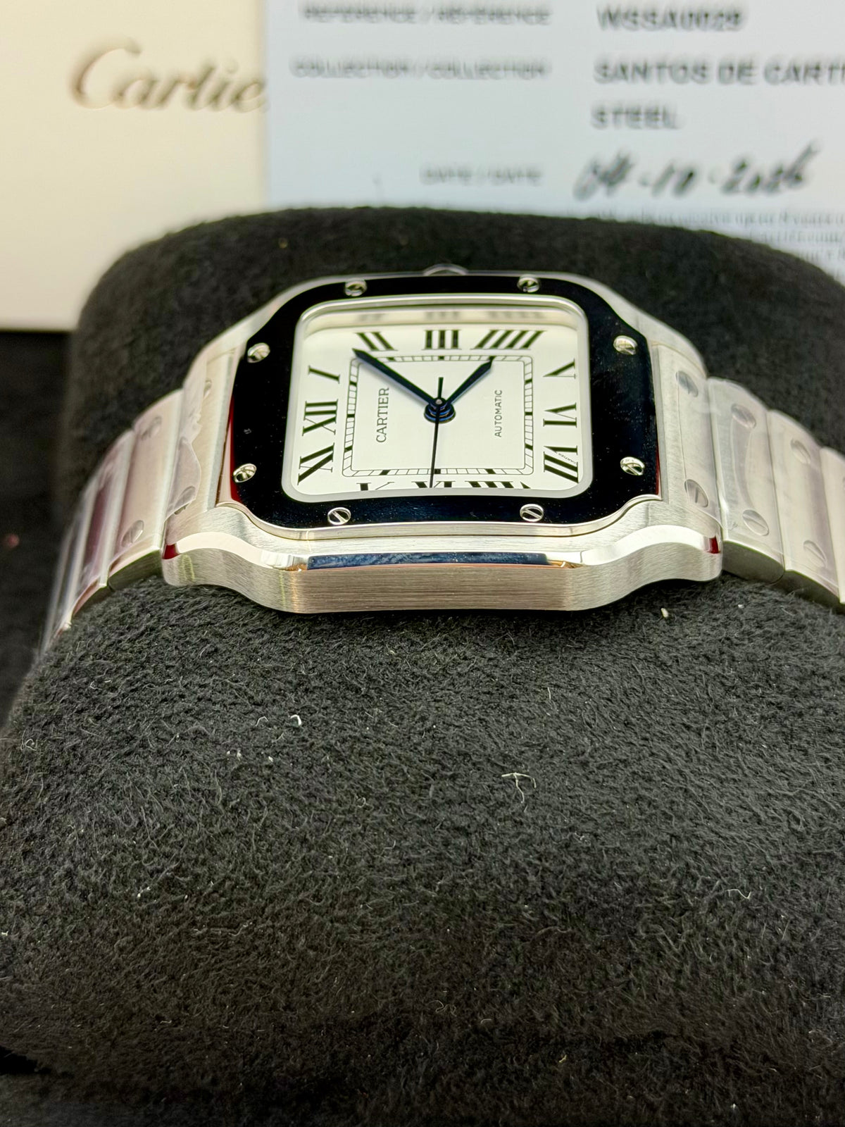Cartier Santos wssa0029 full set 2026