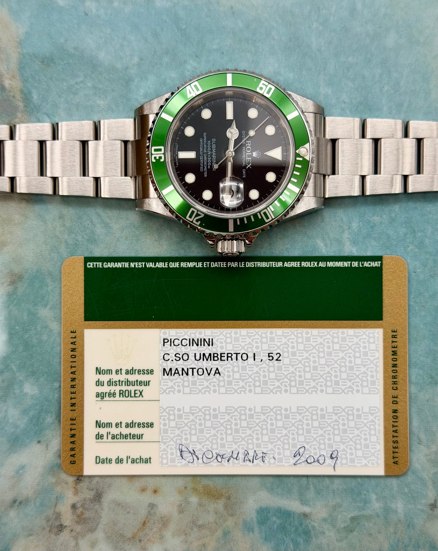 Rolex Submariner 16610LV full set 2009