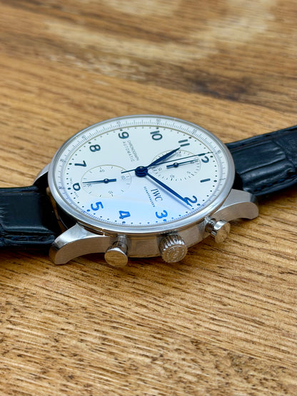 IWC Portoghese Chrono 371605 full set 2020
