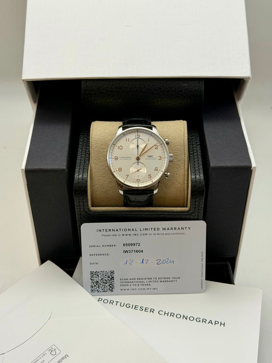 IWC Portoghese Chrono 371604 full set 2024