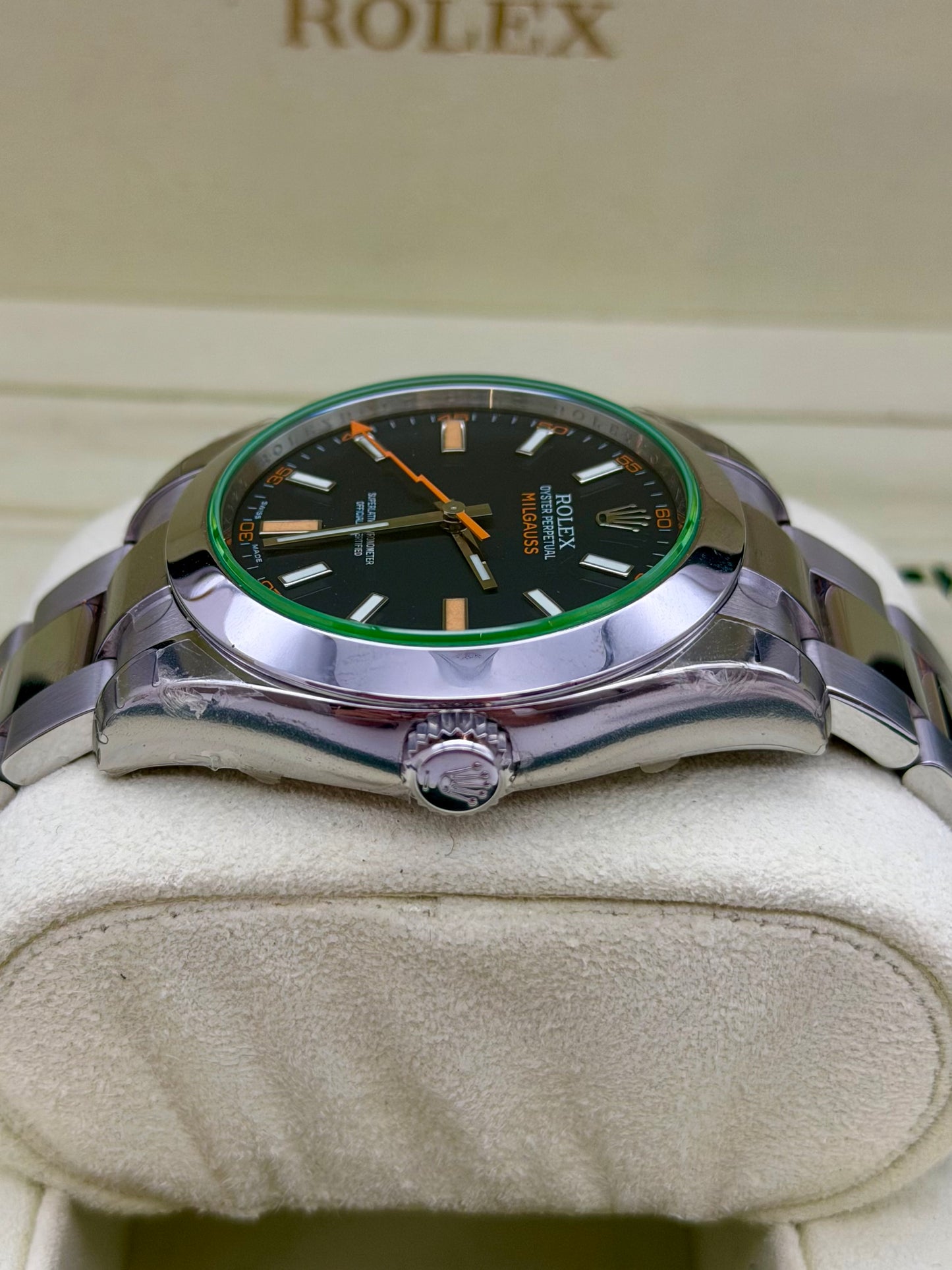 Rolex Milgauss 116400GV NOS full set 2008