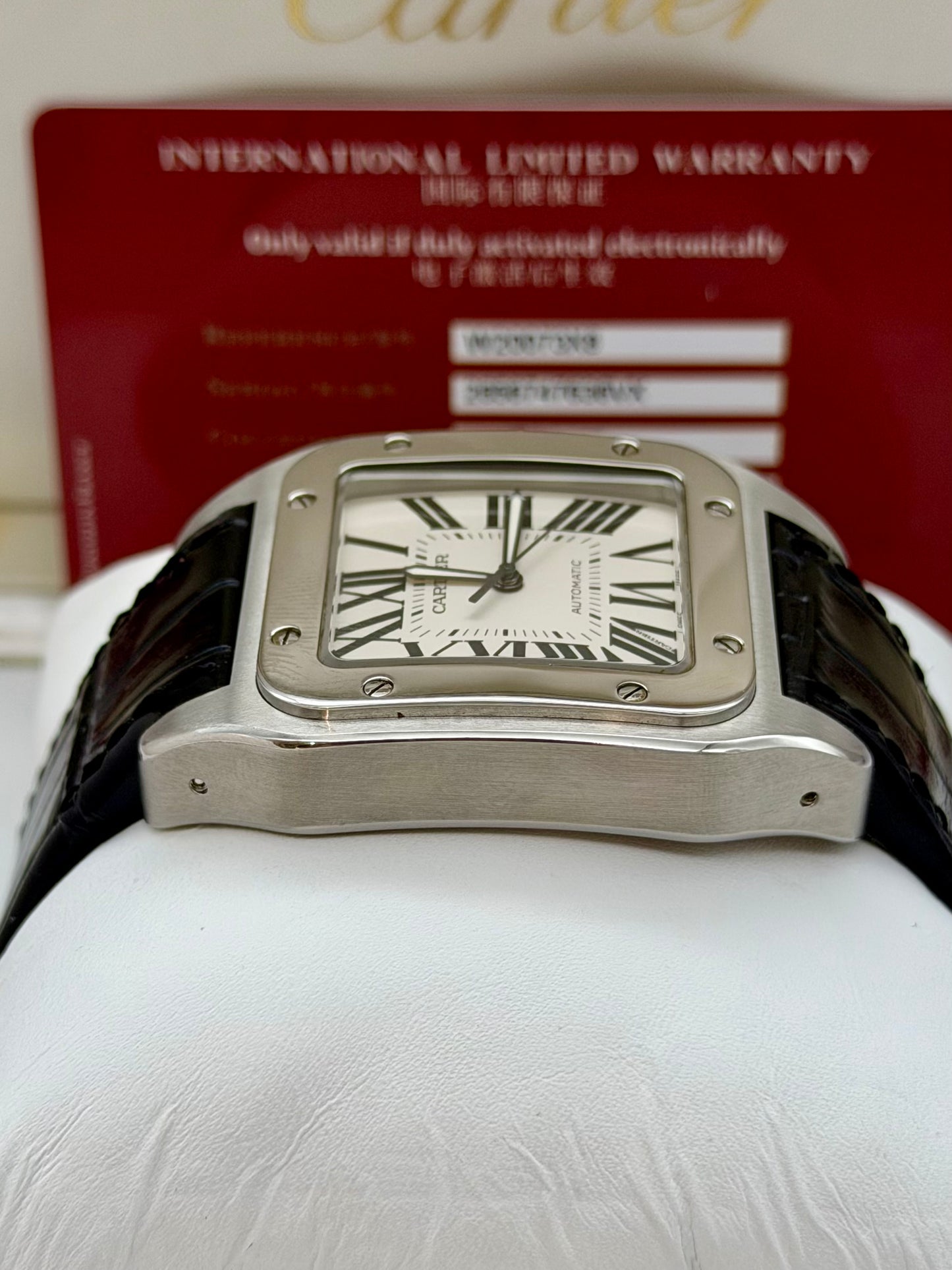 Cartier Santos 100 XL full set 2016