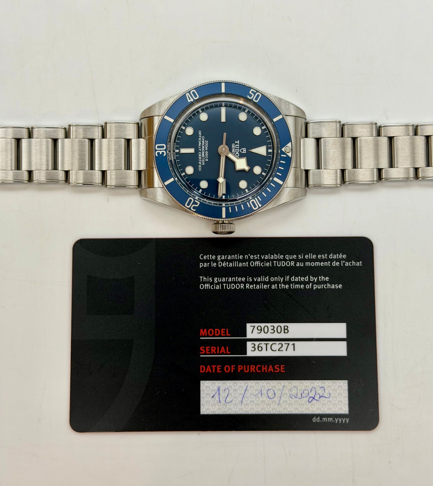Tudor Black Bay 79030B full set 2022