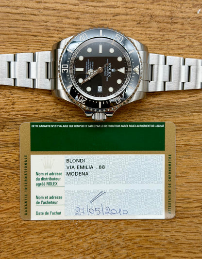 Rolex DeepSea 116660 full set 2010