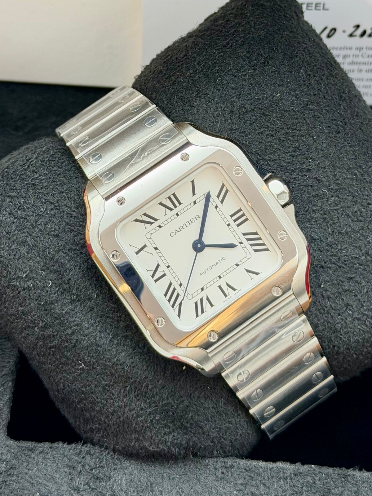 Cartier Santos wssa0029 full set 2026