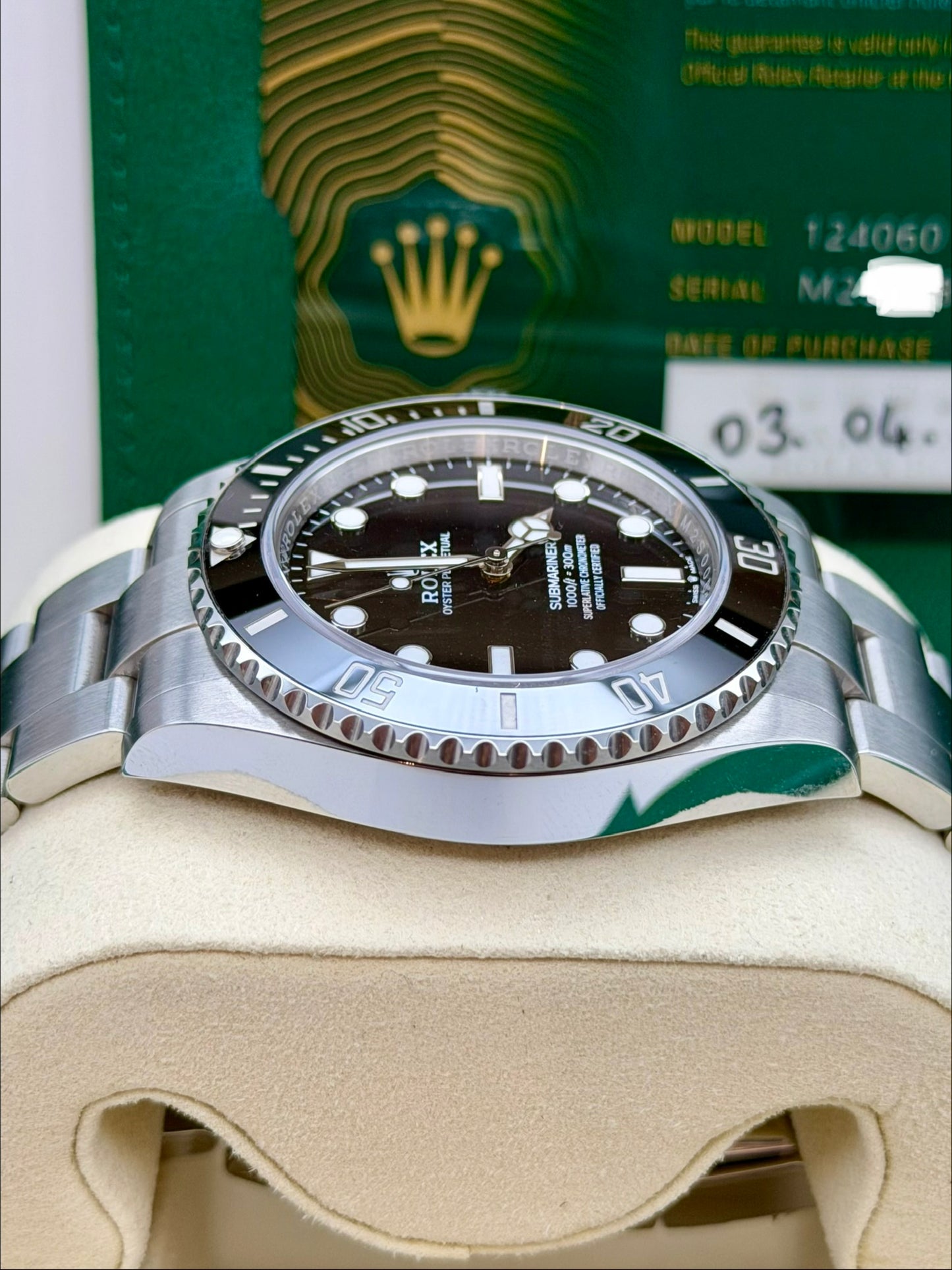 Rolex Submariner 124060 full set 2026
