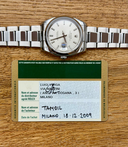 Rolex Date 115200 full set 2009