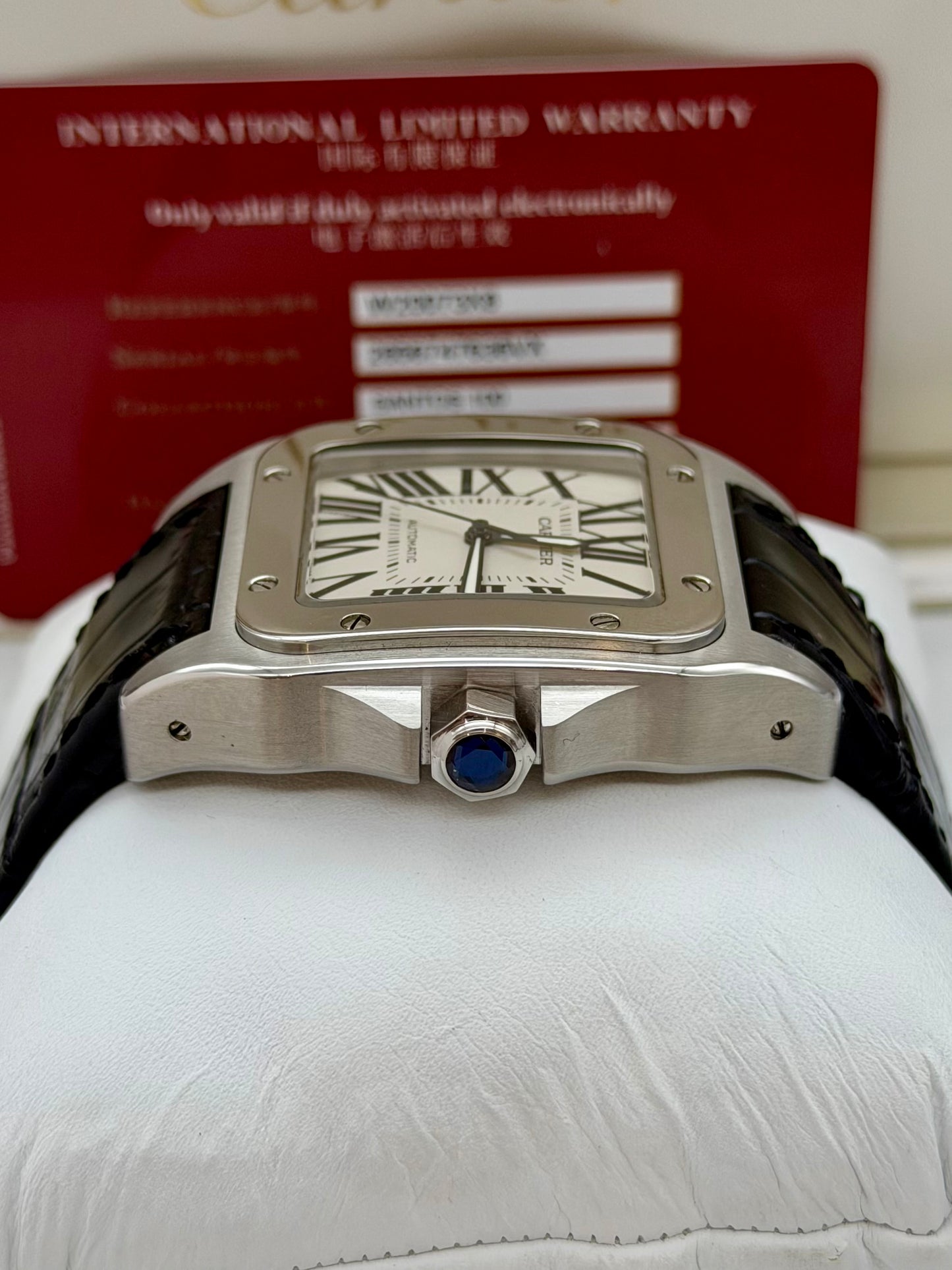 Cartier Santos 100 XL full set 2016