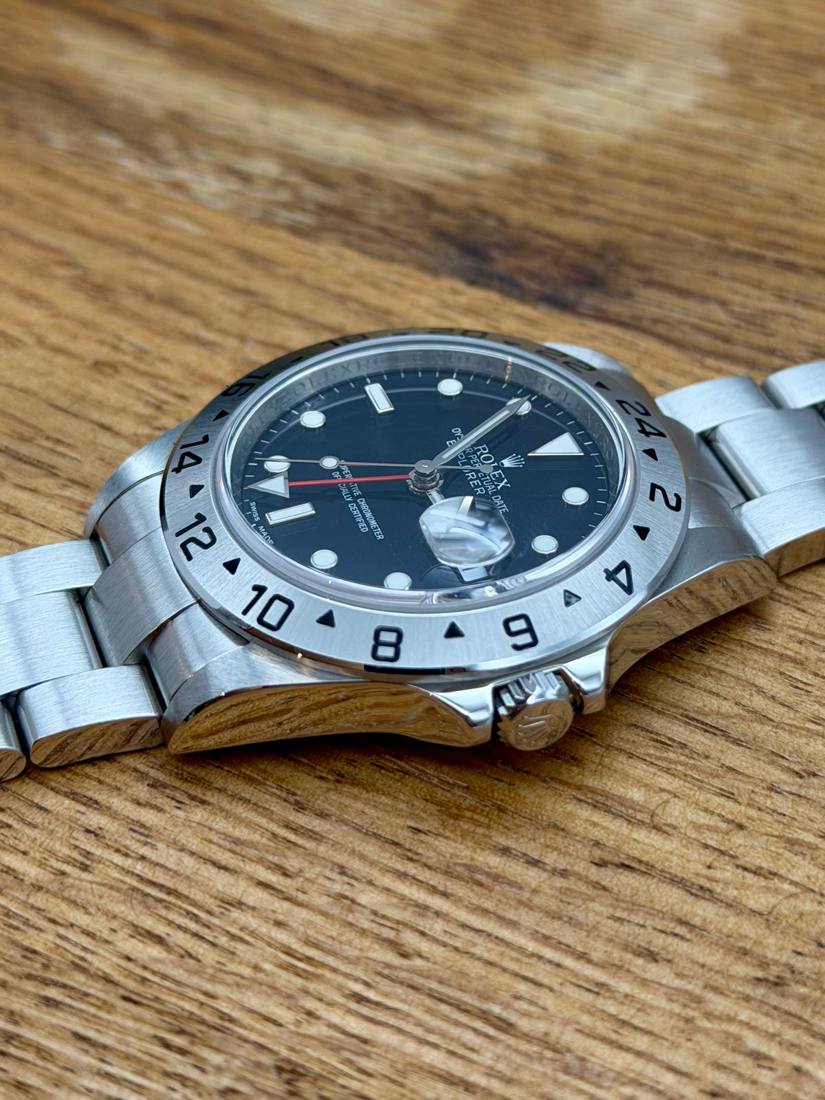 Rolex Explorer II 16570 cal.3186 full set 2008