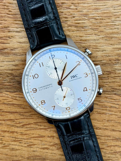 IWC Portoghese Chrono 371604 full set 2024