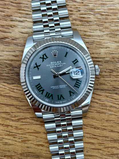 Rolex Datejust 126334 Wimbledon full set 2023