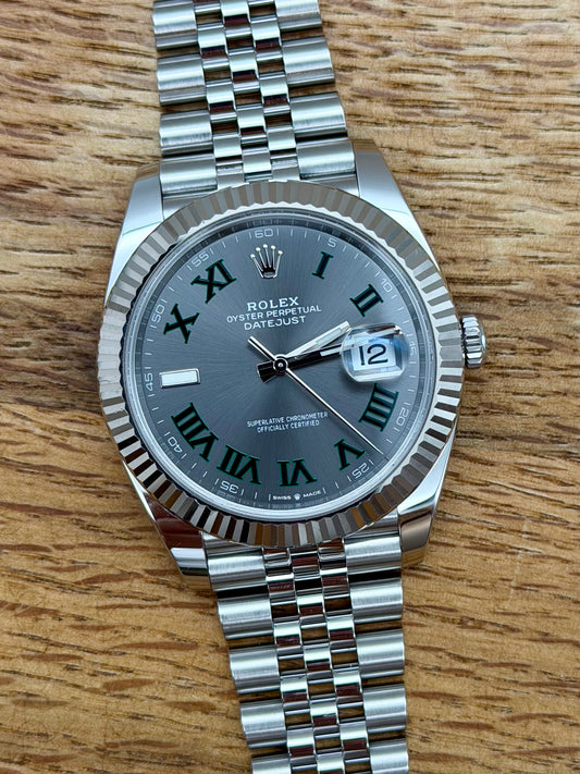 Rolex Datejust 126334 Wimbledon full set 2023