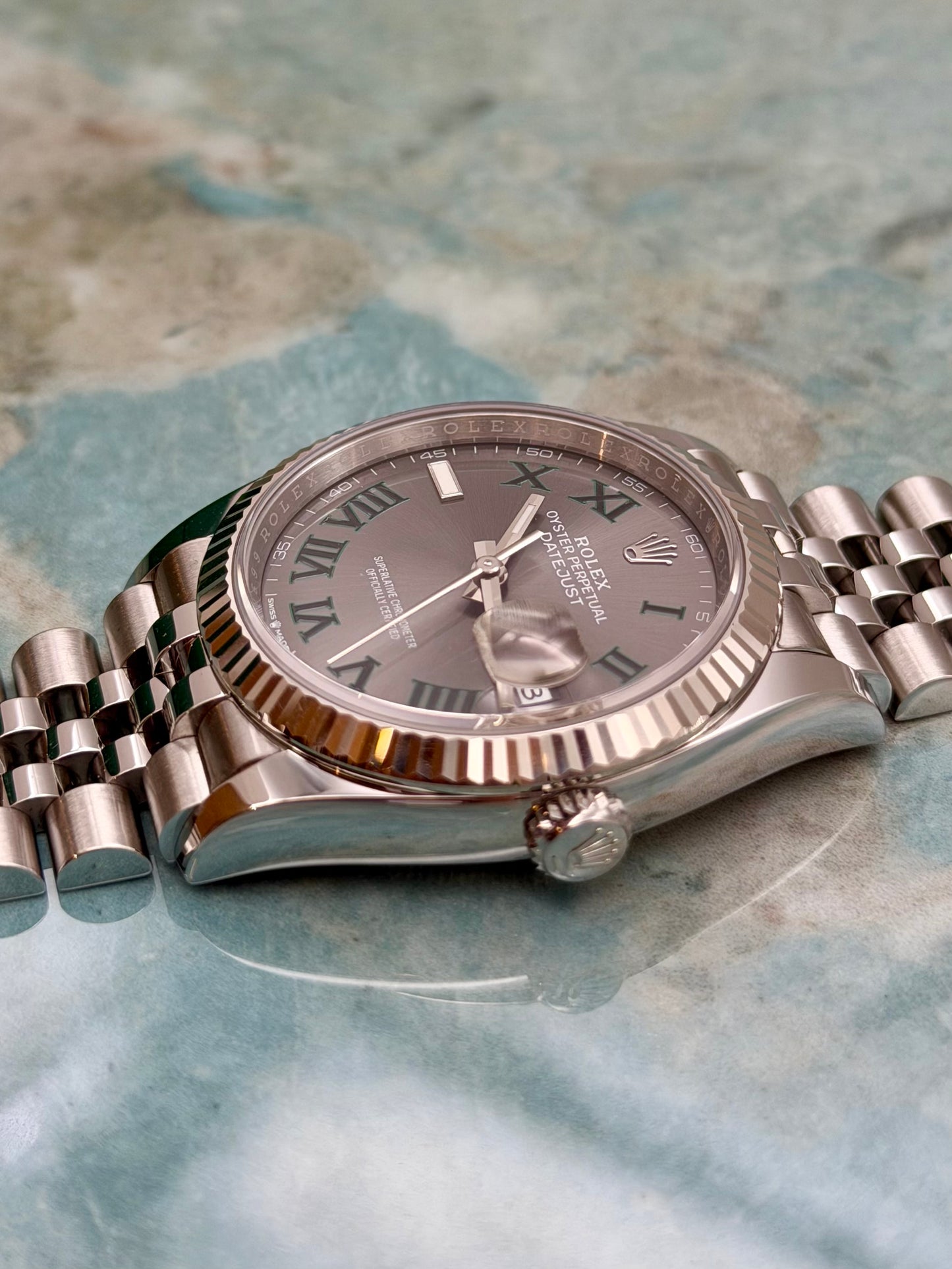 Rolex Datejust 126234 Wimbledon full set 2023