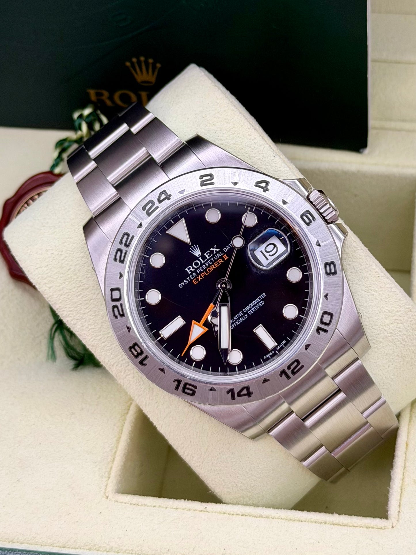 Rolex Explorer II 216570 NOS full set 2011
