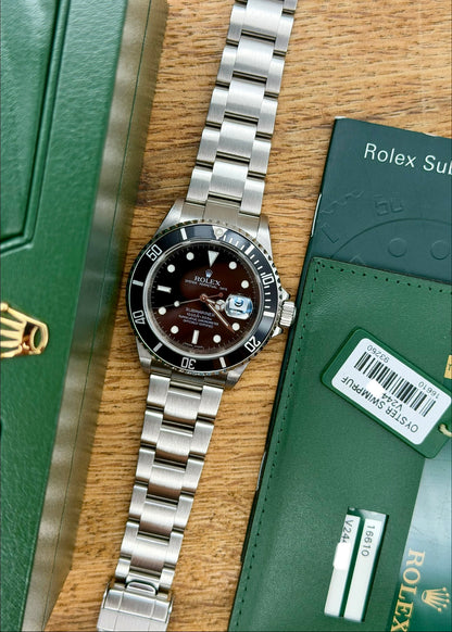 Rolex Submariner 16610LN Card RRR full set 2009