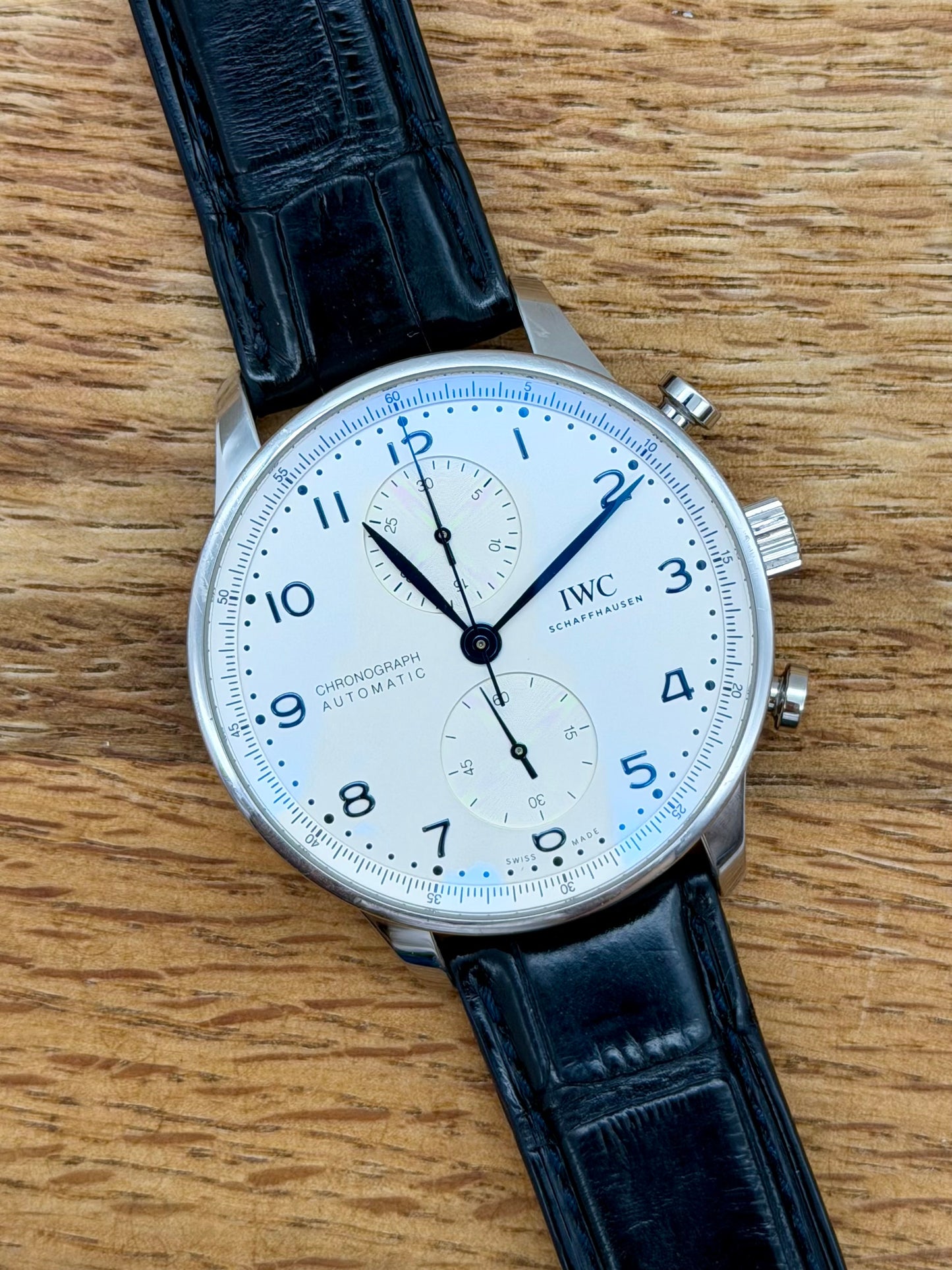 IWC Portoghese Chrono 371605 full set 2020