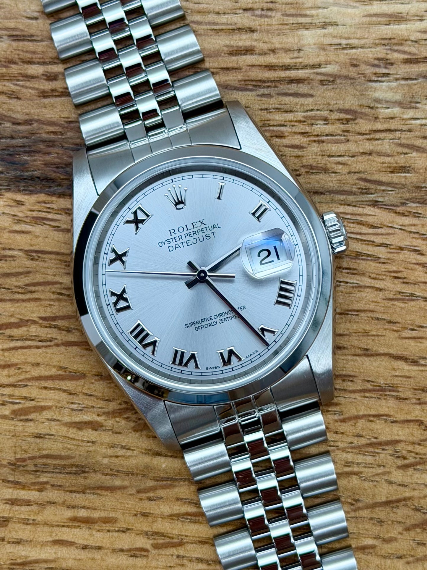 Rolex Datejust 16200 jubilee full set  2006
