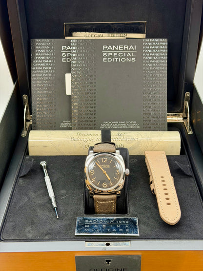 Panerai Radiomir 1940 Pam00587 full set 2014