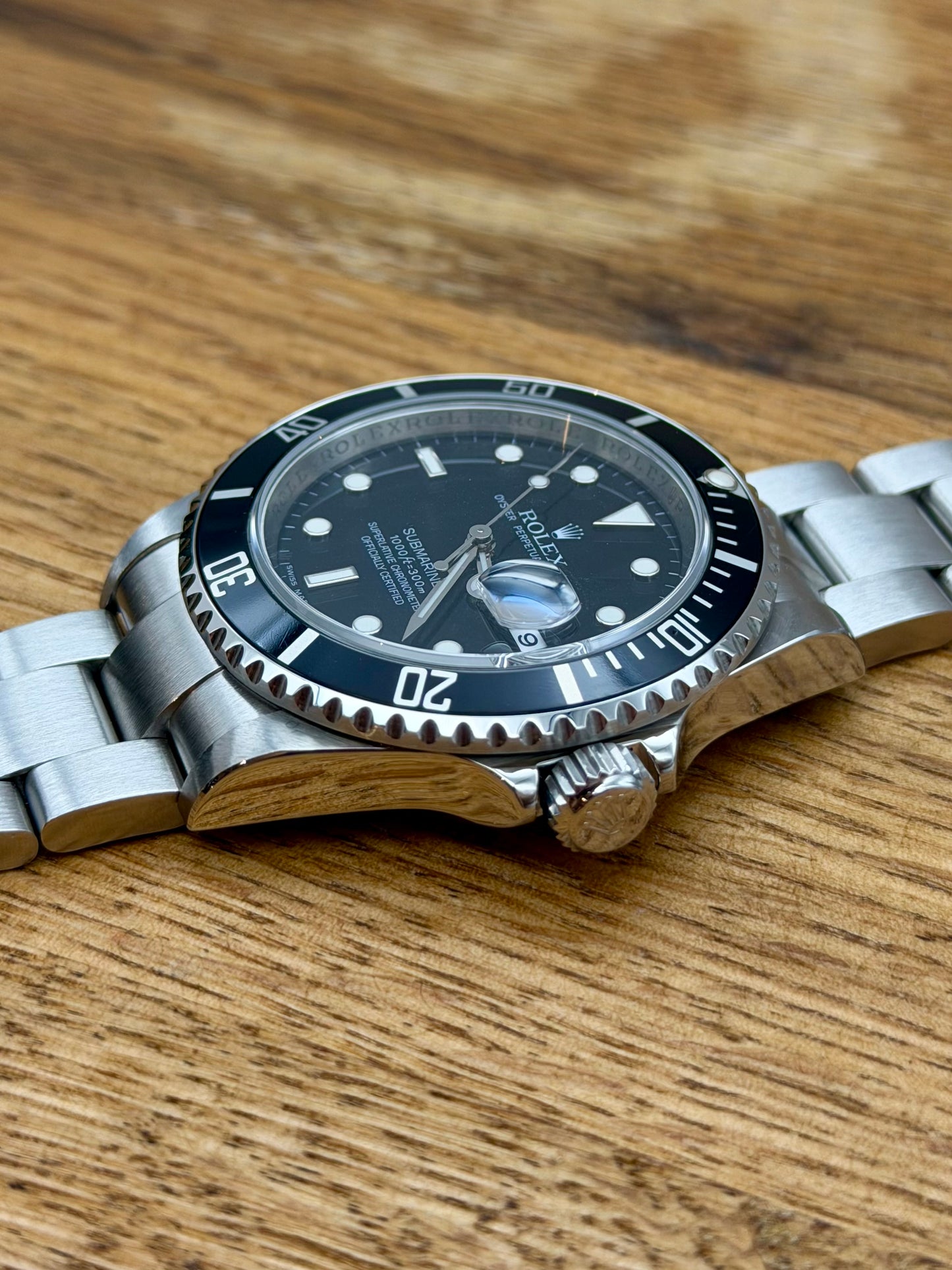Rolex Submariner 16610LN Card RRR full set 2009