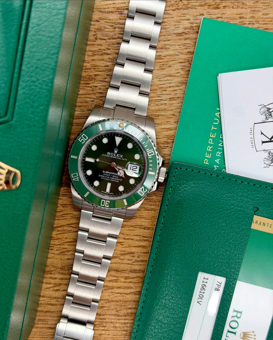 Rolex Submariner 116610LV full set 2016 + service Rolex 2024
