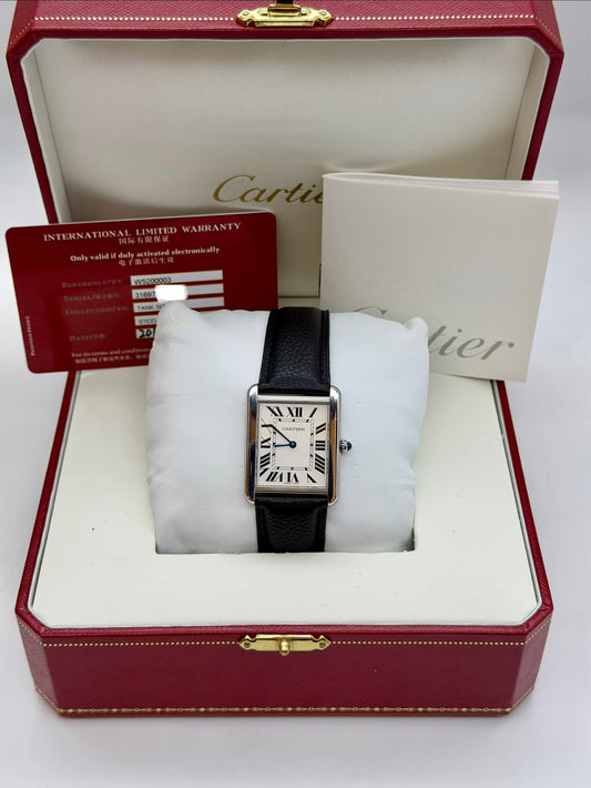 Cartier Tank 3169 full set 2016
