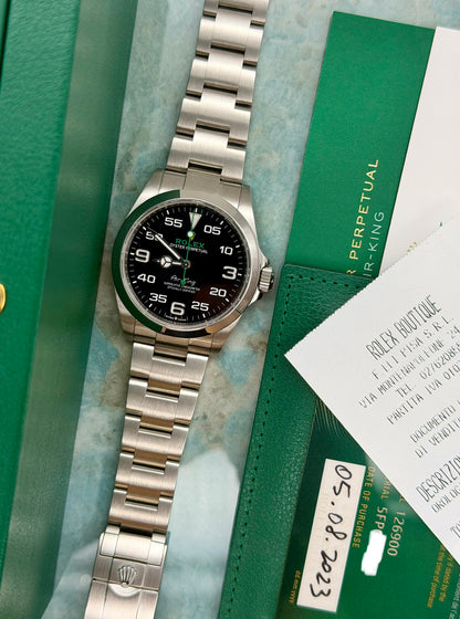 Rolex Air King 126900 full set 2022