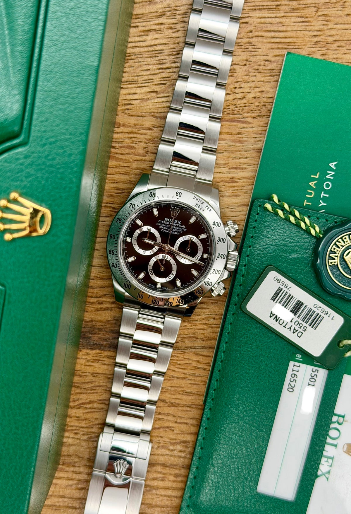 Rolex Daytona 116520 full set 2016