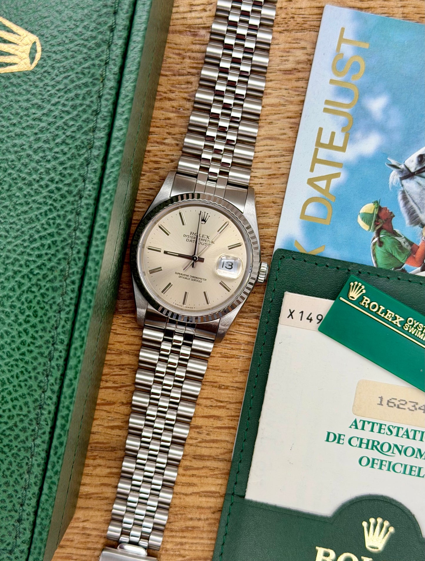 Rolex Datejust 16234 full set 1992